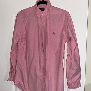 Ralph Lauren Pink Long Sleeve Button Down